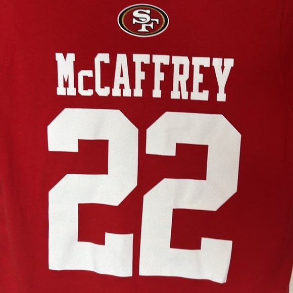 Youth San Francisco 49ers Christian McCaffrey T-Shirt - Picture 4 of 4